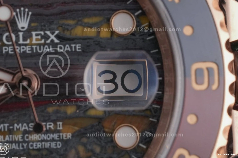 Durable ARF on Master Edition CHNR Iron Sh Tiger Bracelet Oyster Dial II RG 126715 Best GMT 861 0218